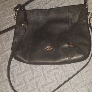 Coach leather purse
